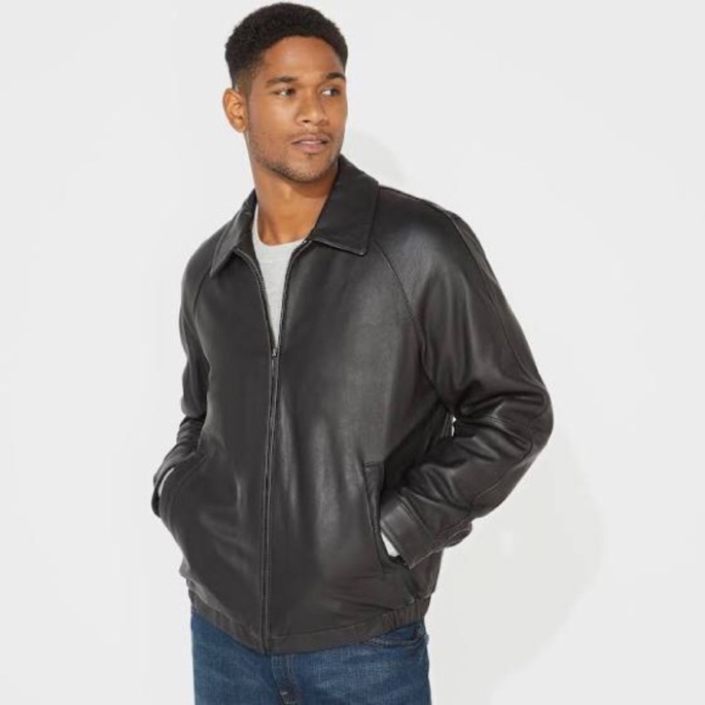 Nautica Leather jacket 🖤😎
